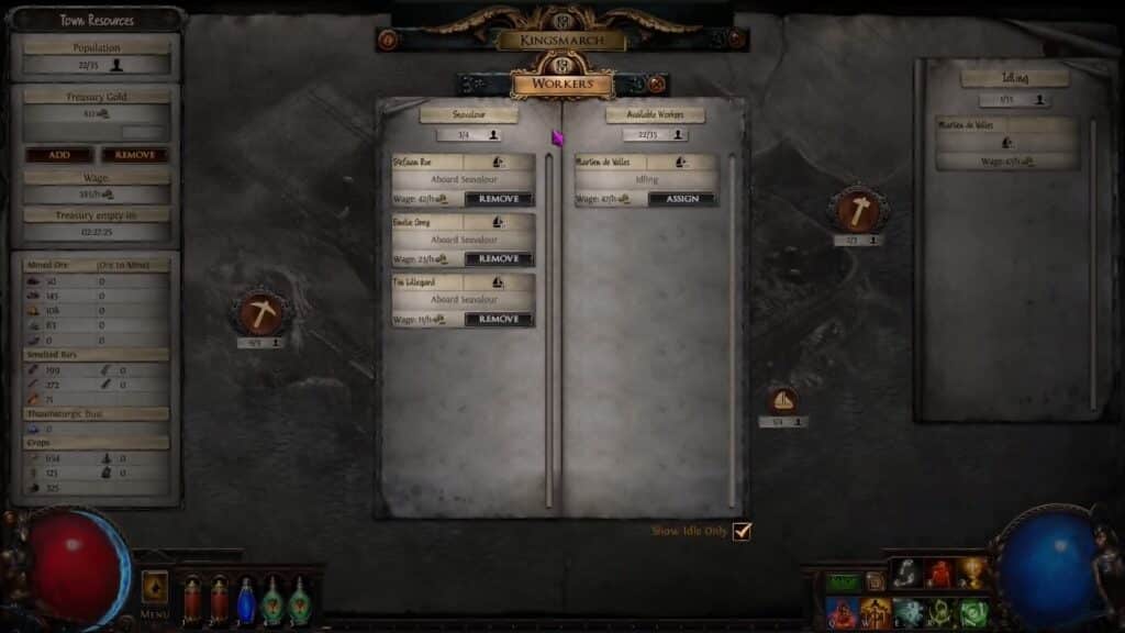 Kingsmarch Workers Overview