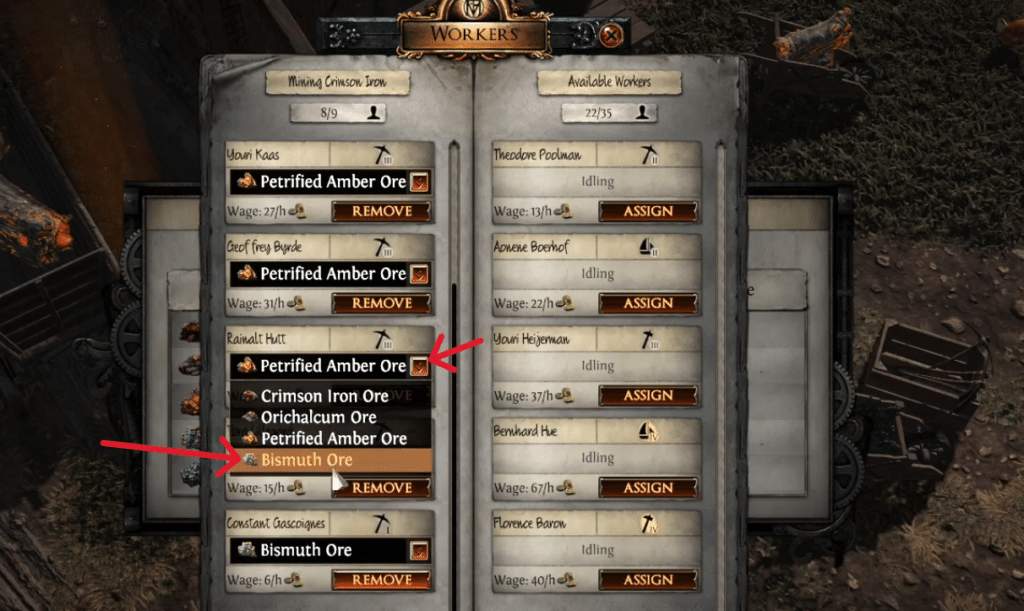 Assign Miners