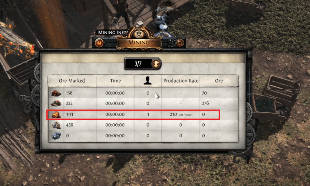 Production Rate - How to Get Miners to Mine Petrified Amber Ore Path of Exile