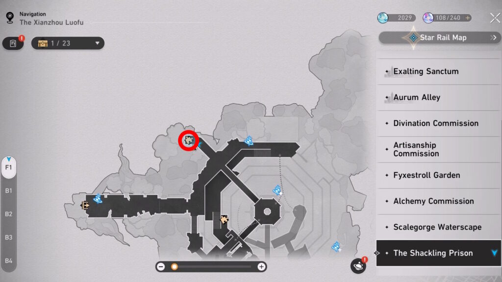 Hexanexus Remake Puzzle #1 Location