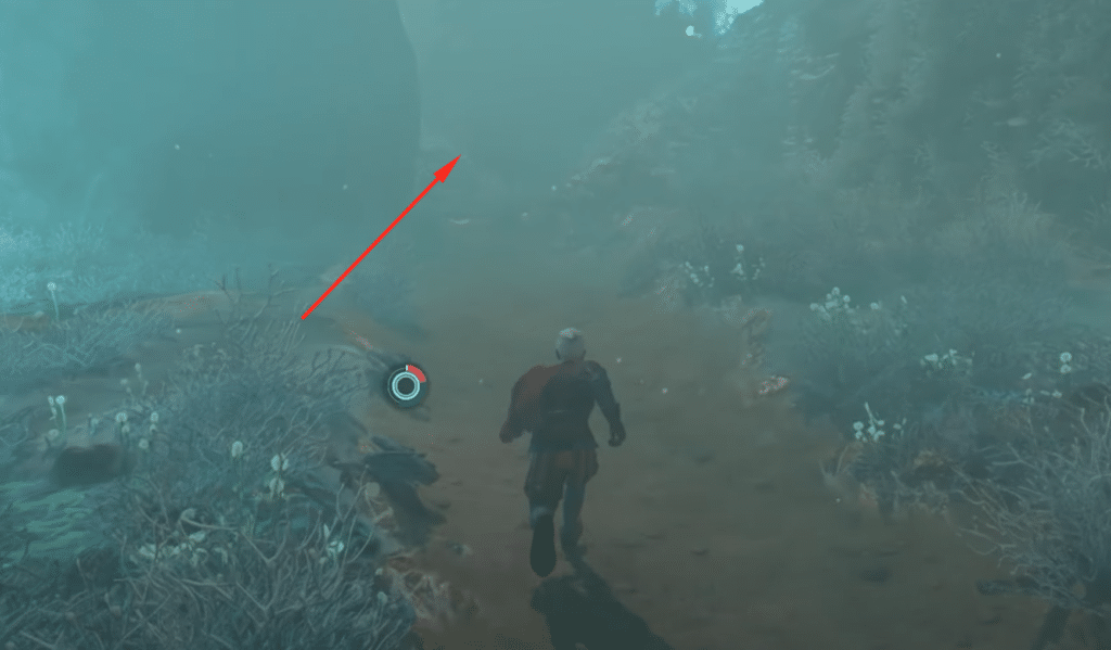 path you need to follow once you are down