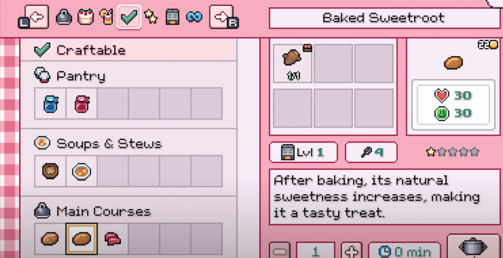 Cooking Example