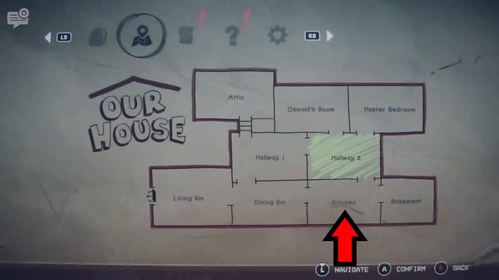 Kitchen on the map