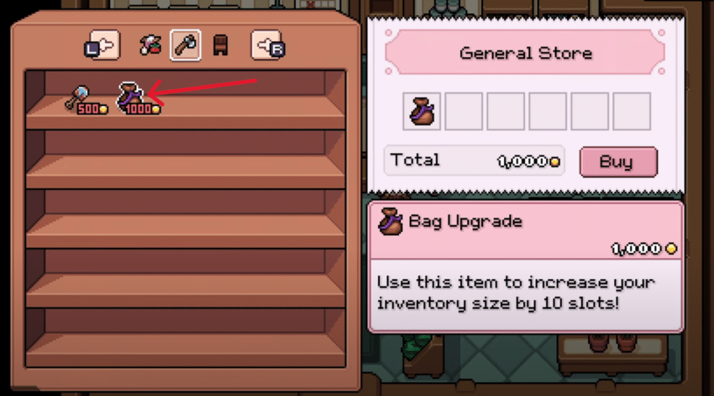 Increasing Inventory Space - Fields of Mistria: Beginner Tips & Tricks