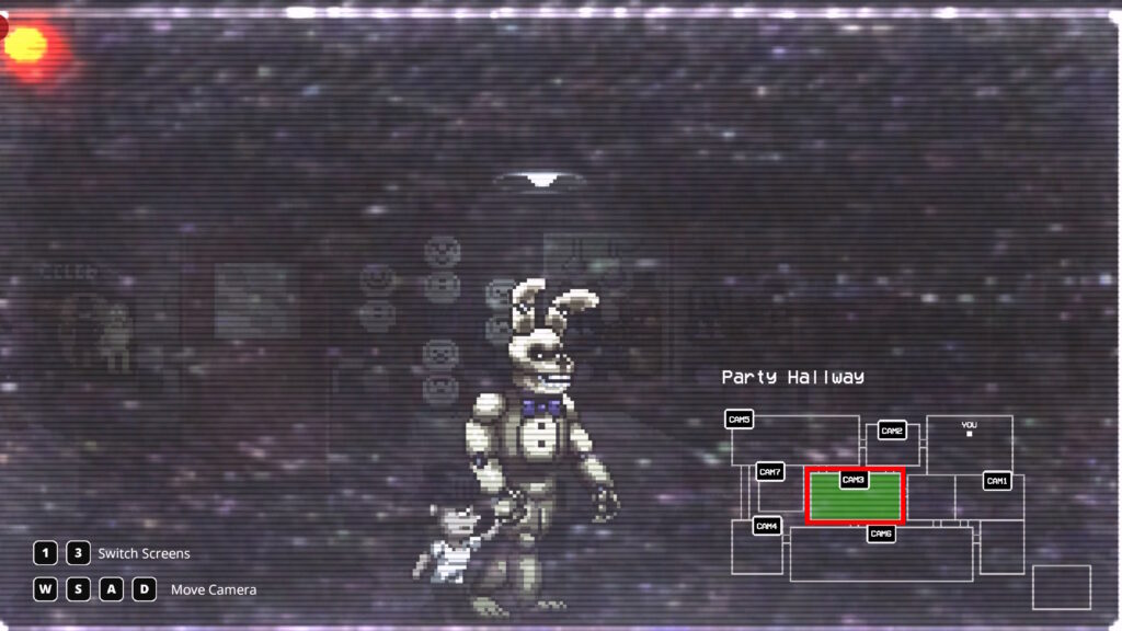 Spring Bonnie and girl on CAM3