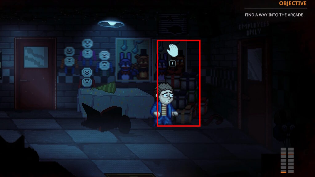 Pile of gifts - Key to Arcade Location