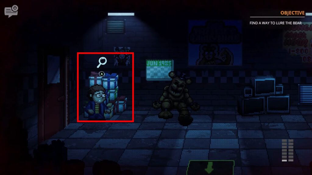 Toy Freddy location