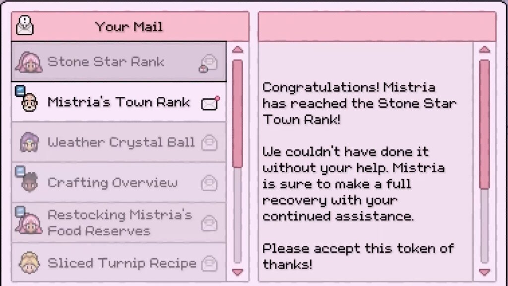 Stone Star Town Rank