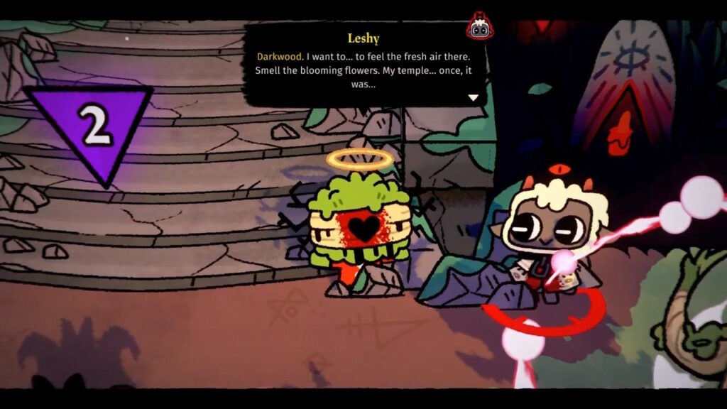 Talking to Leshy
