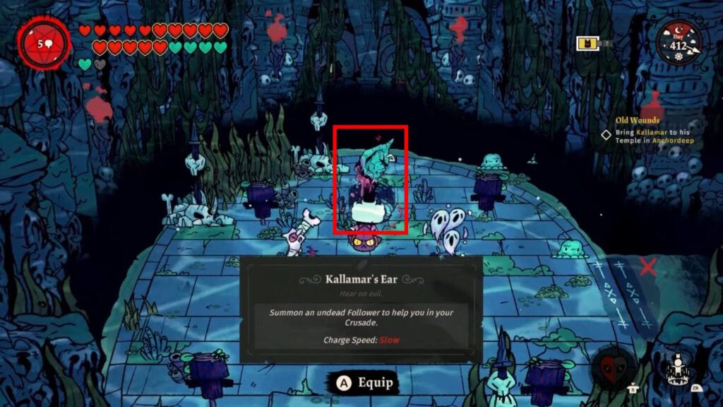 Kallamar's Ear unique relic