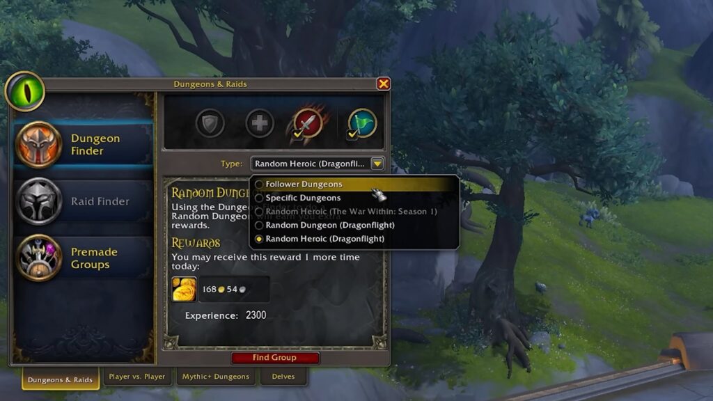 Dungeon Finder - Follower Dungeons
