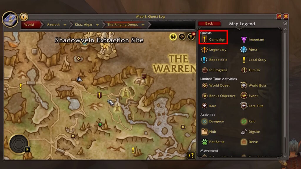 Campaign Quests icon