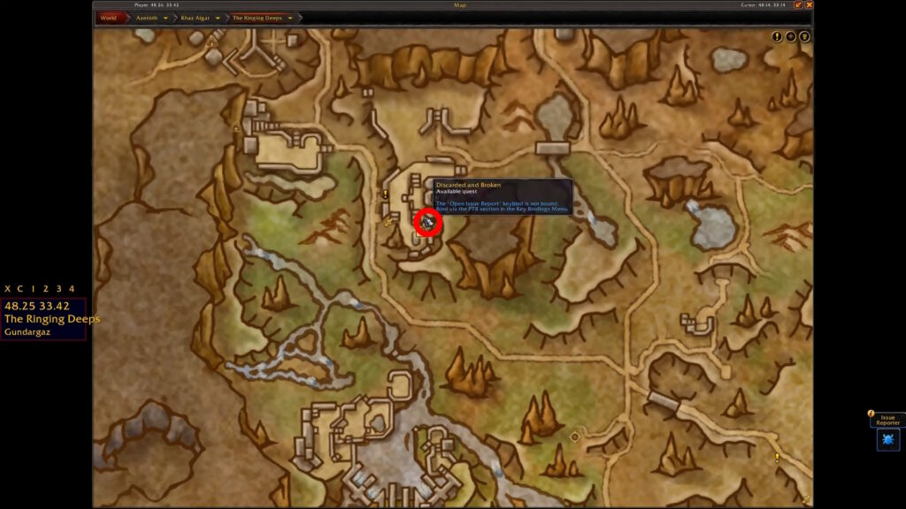 Machinist Kittrin map location
