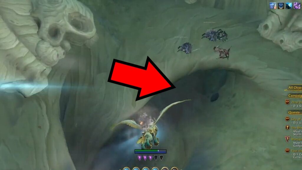 PIllar-nest Xesh Cave location