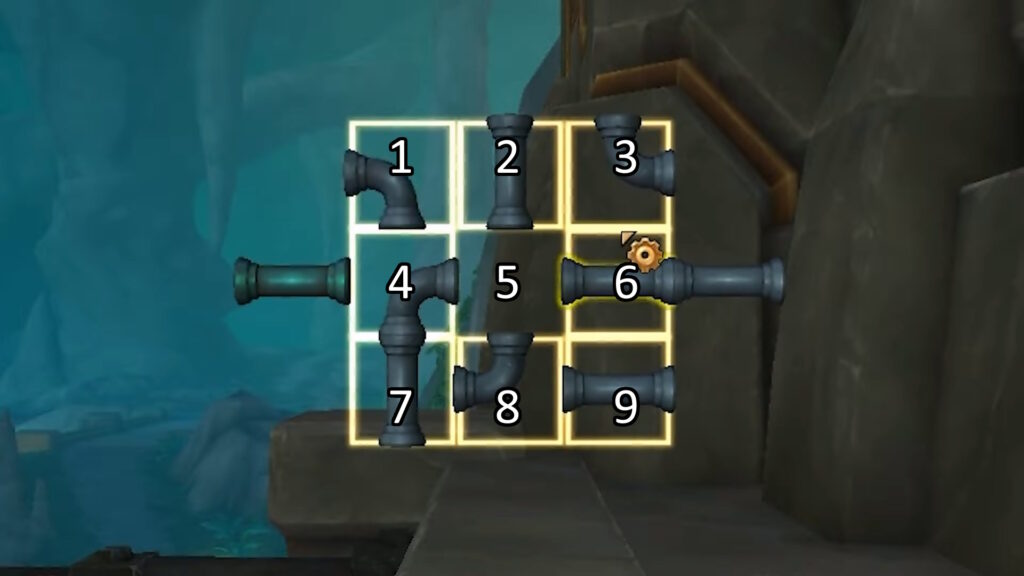Numbered Tiles for Puzzle 2