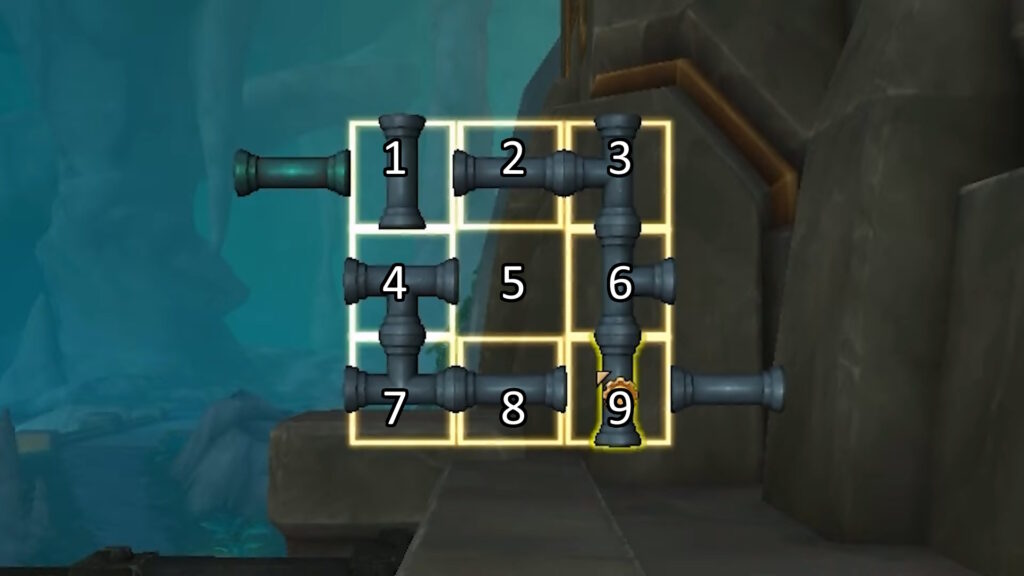 Numbered Tiles for Puzzle 3