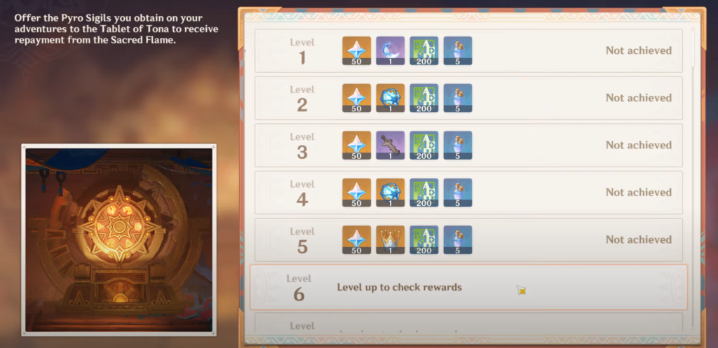Rewards for your offerings
