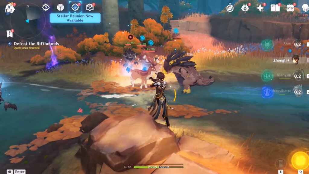 Fighting the Rifthounds