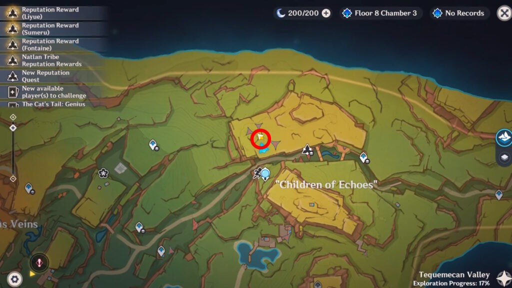 Rock Pillar map