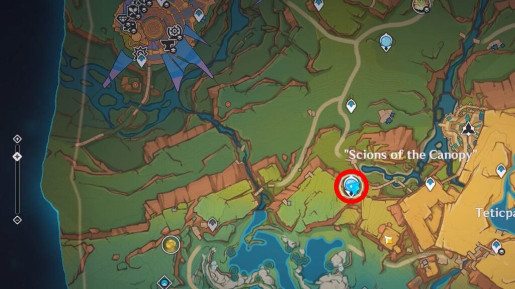 Scions of the Canopy trove location