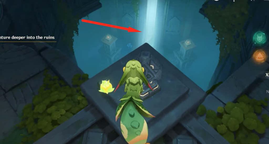 Last place you need to go to after activating the switch