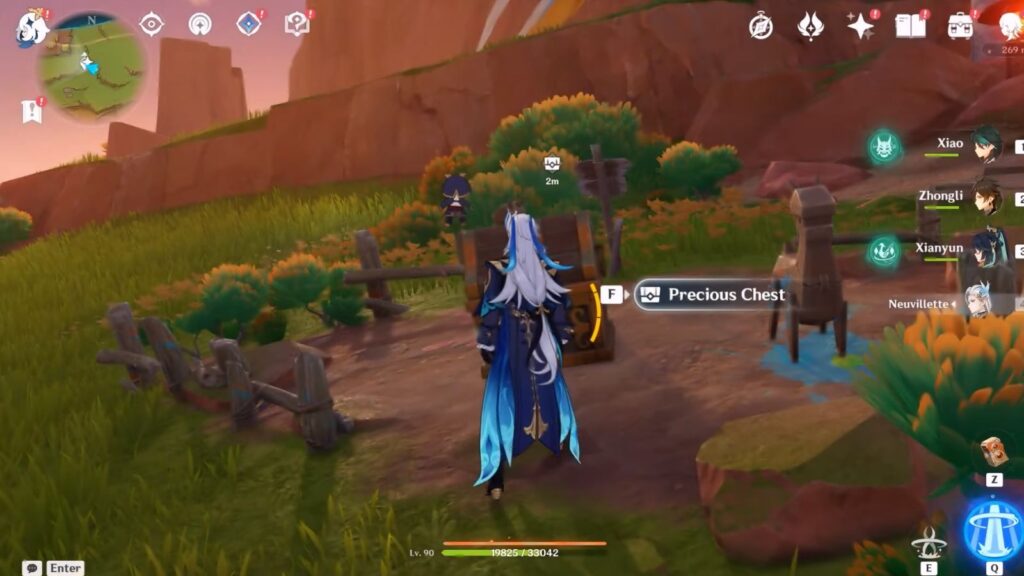 Precious Chest spawned