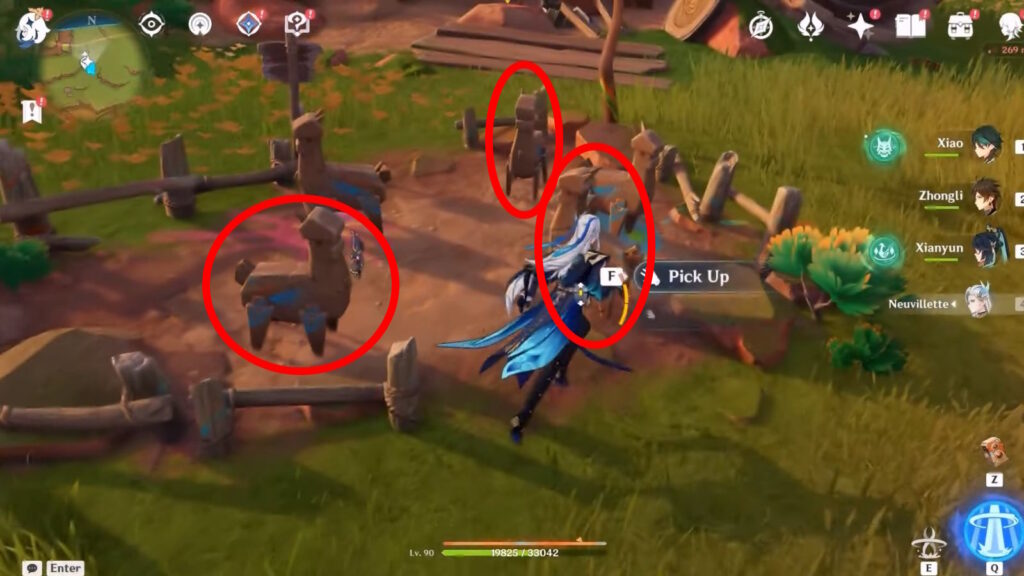 Wooden Alpaca Ranch