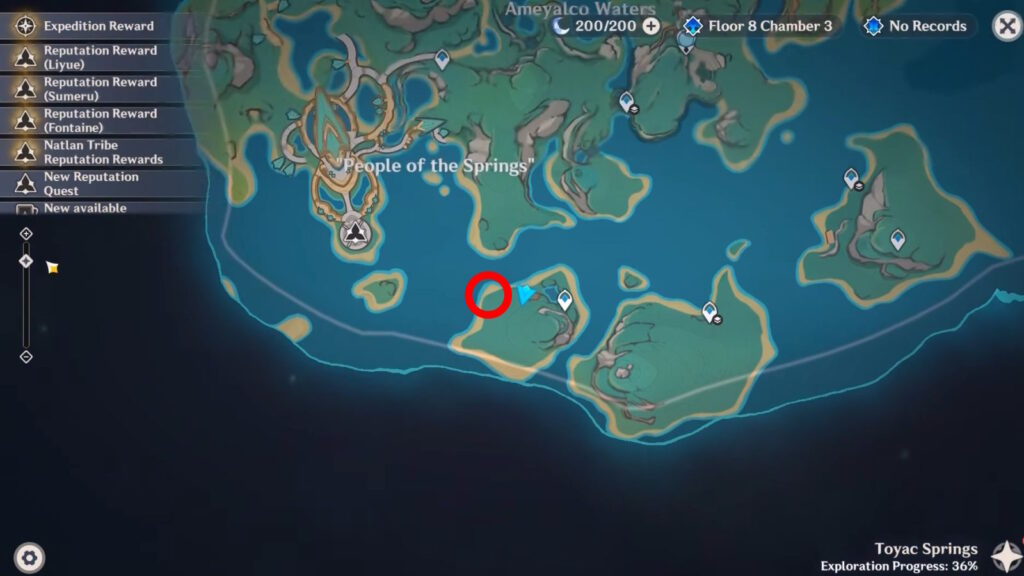 Second Monetoo | Genshin Impact: Natlan Underwater Luxurious Chest Monetoo Puzzle Solution in Ameyalco Waters