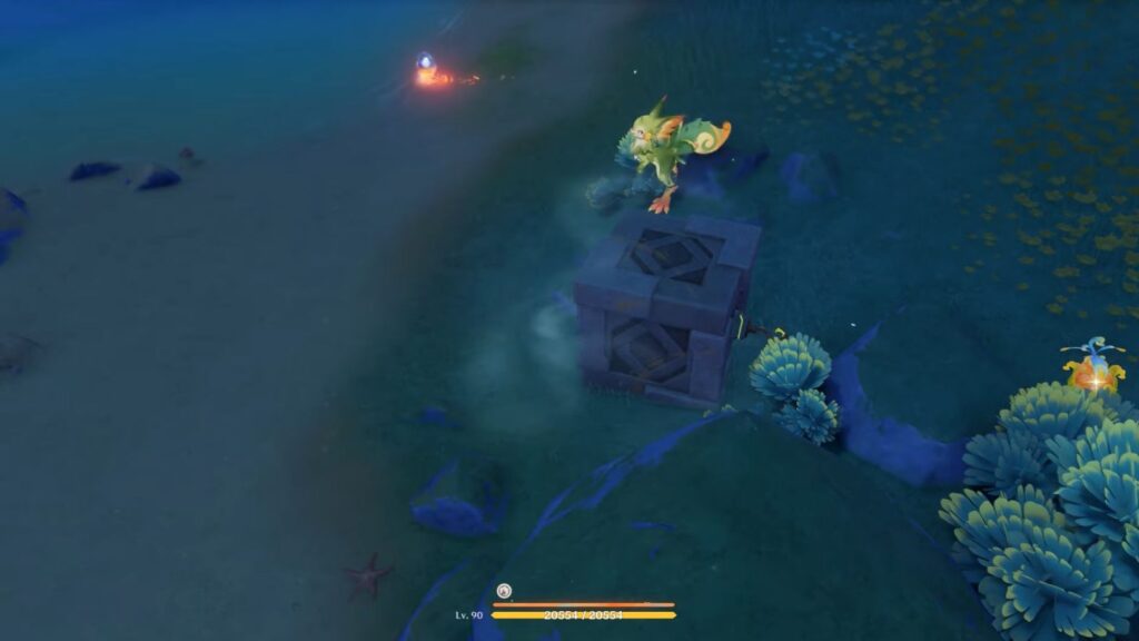 Second Monetoo Freed | Genshin Impact: Natlan Underwater Luxurious Chest Monetoo Puzzle Solution in Ameyalco Waters