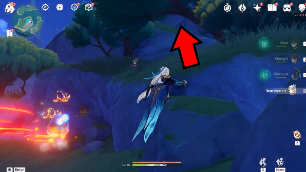 Third Monetoo Location | Genshin Impact: Natlan Underwater Luxurious Chest Monetoo Puzzle Solution in Ameyalco Waters