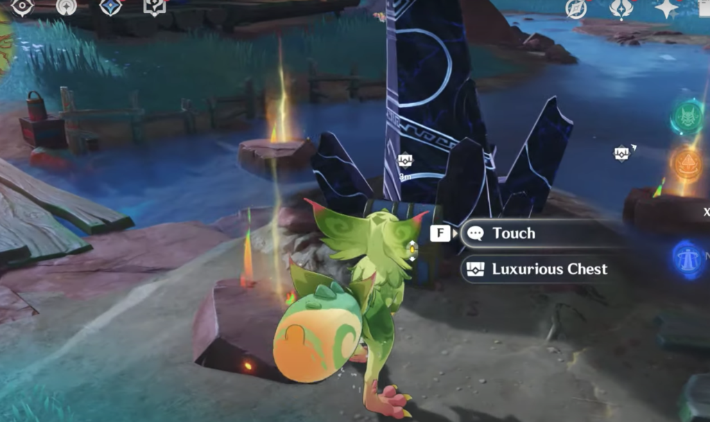 The Luxurious chest as a reward