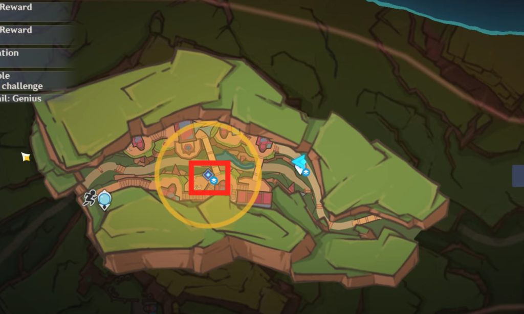 Manqu's location.