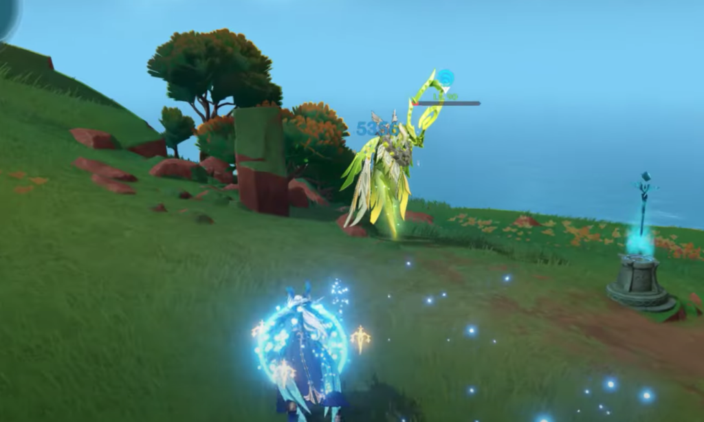 One of the 2 bosses you need to take on