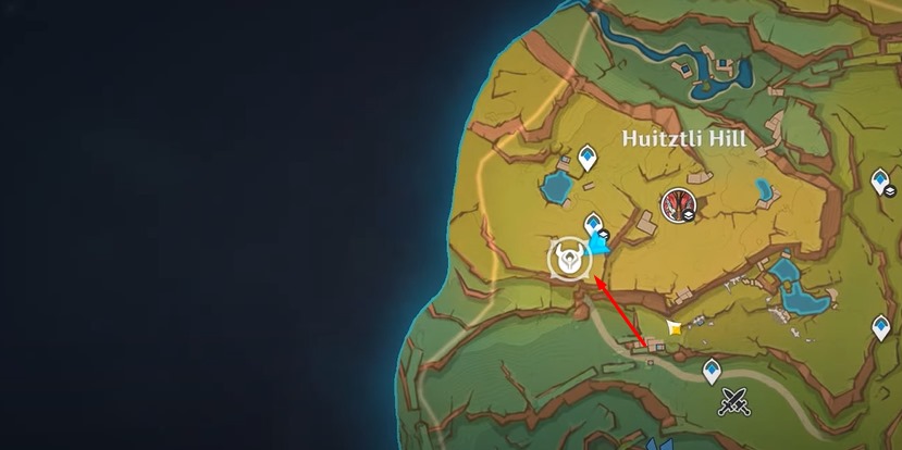 Location for the 3rd chest