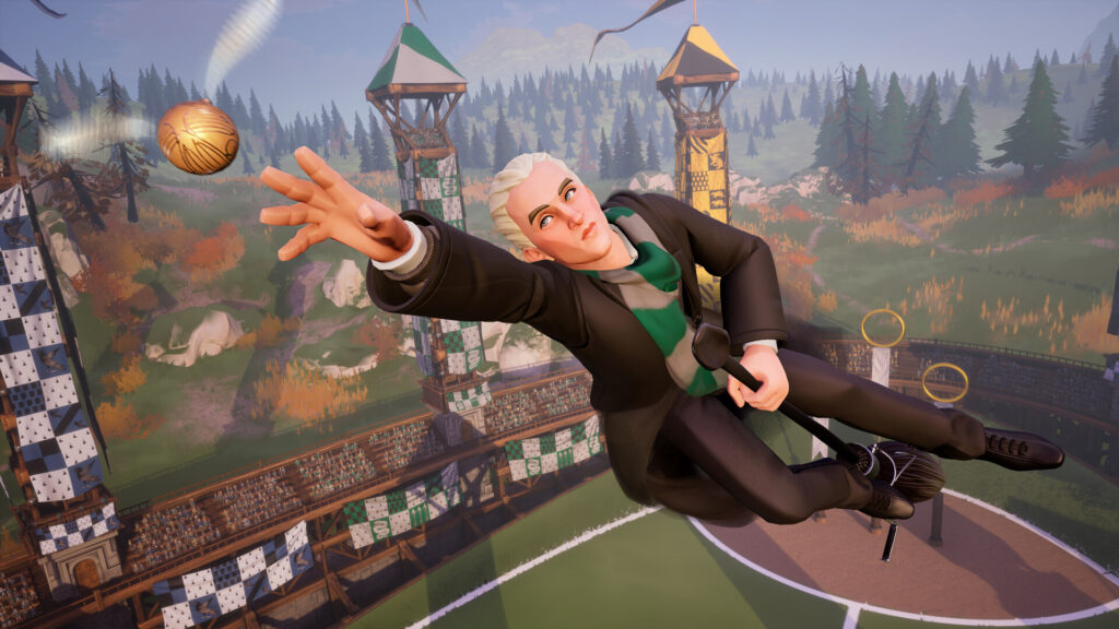 Draco Malfoy as a Seeker