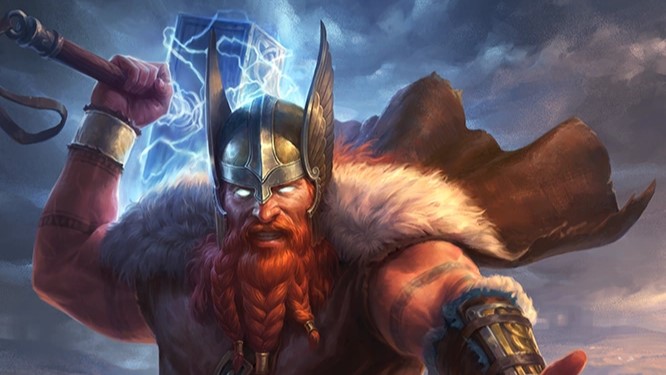Age of Mythology: Retold major god Thor Norse pantheon