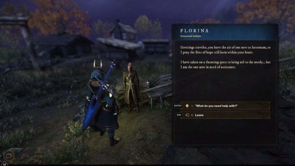 Faction Quest start