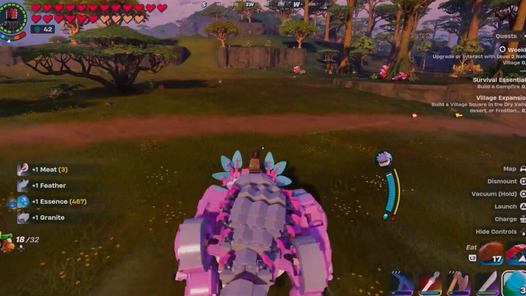 Klombo Tamed | LEGO Fortnite - How to Complete Tropical Treasures Battle Pass Quests
