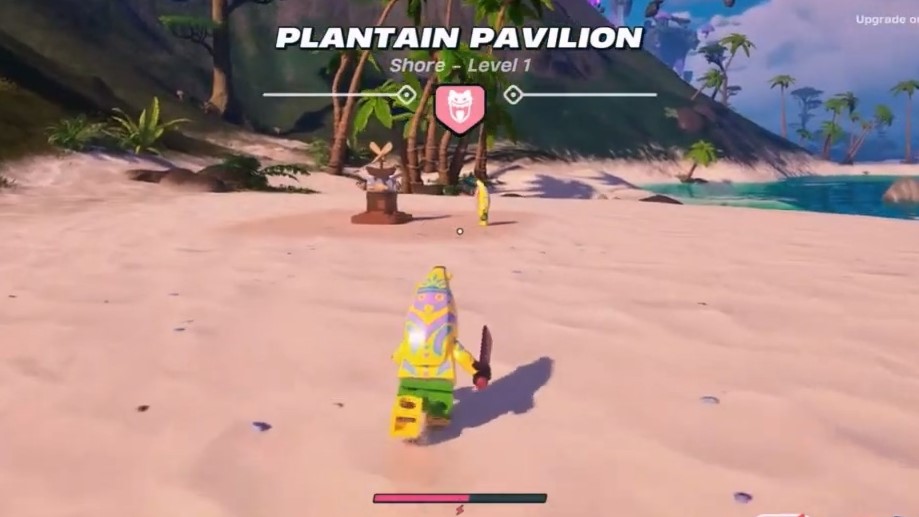 Plantain Pavilion | LEGO Fortnite: How to Complete Upgrade/Interact with Level Two NaNa Village