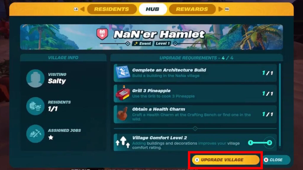 Upgraded Nan'er Hamlet