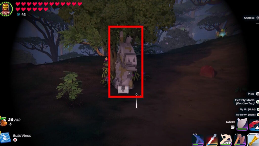 Example of a Llama Island Head