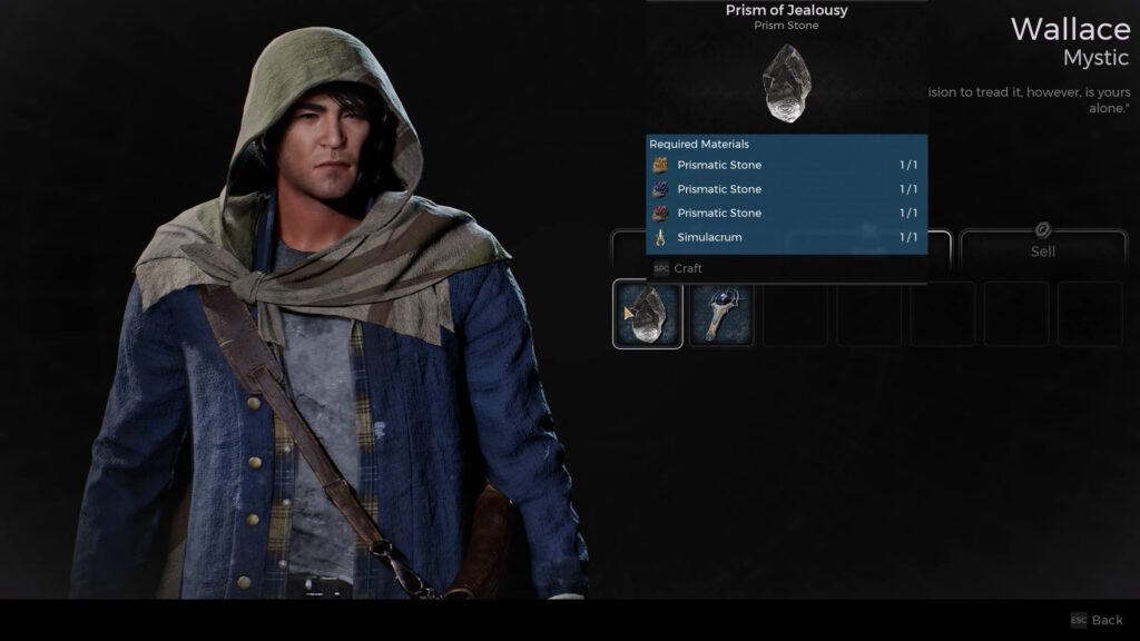 Wallace | Remnant 2: How to Get Prism of Jealousy (Wallace Hidden Item) | The Dark Horizon DLC