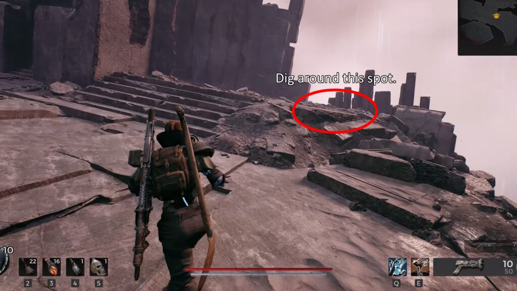 Stone location