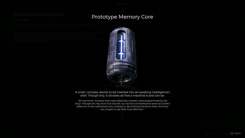 Blue Memory Core