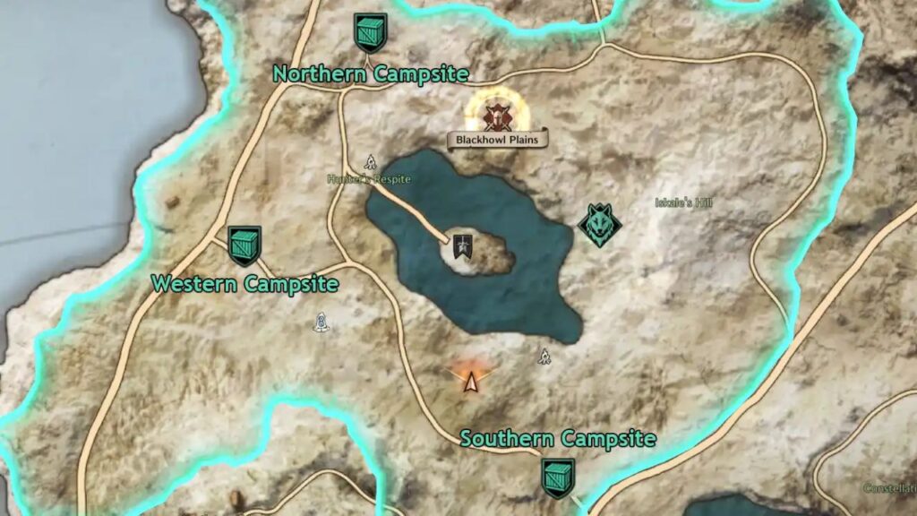 Campsite Map