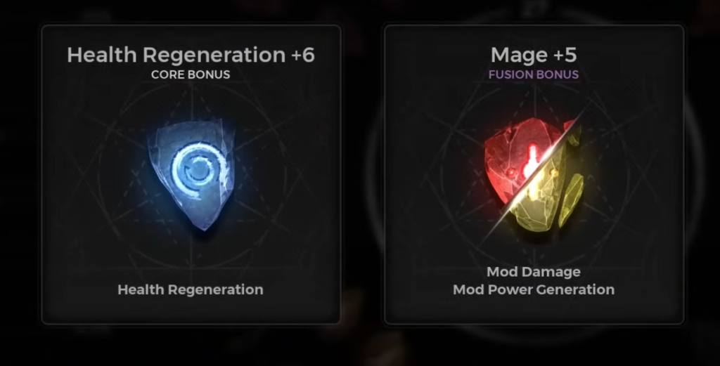 Remnant 2 example of a fusion and non-fusion buff