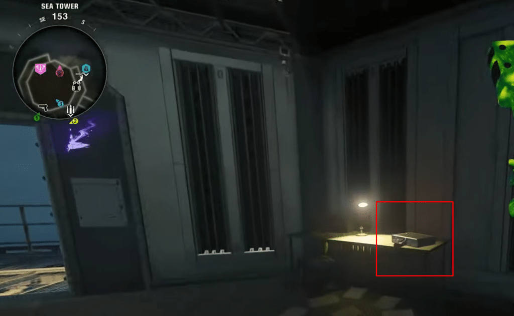 COD Black Ops 6 Zombies briefcase location at sea tower