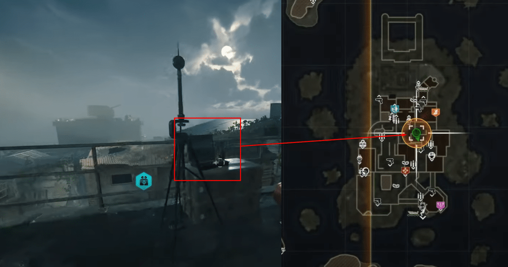 COD Black Ops 6 Zombies laptop location for Z value