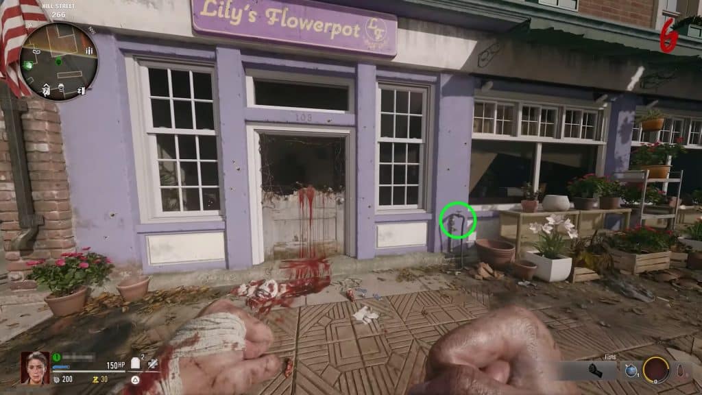 Hose location