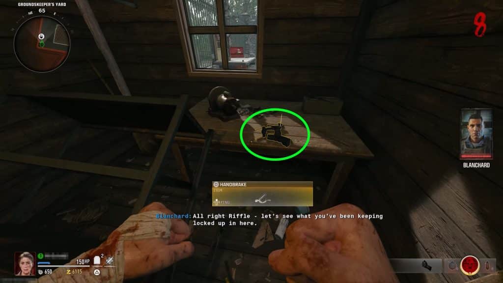 Handbrake | Black Ops 6 Zombies: ALL Jet Gun Wonder Weapon Part Locations & How to Build - Liberty Falls
